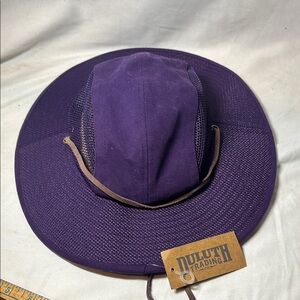 Duluth Trading Co Purple Adventure Hat